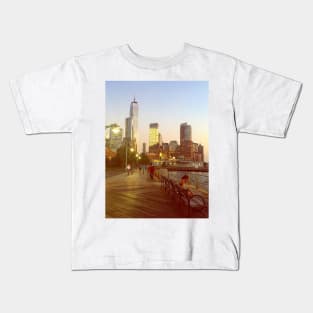 Hudson River Park, Manhattan, NYC Kids T-Shirt